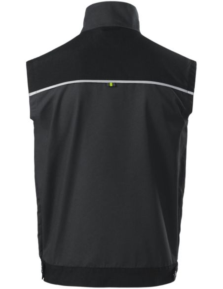 Pracovná vesta pánska Ranger W54 ebony gray