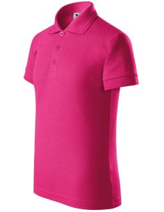 Polokošeľa detská Pique Polo X22 purpurová