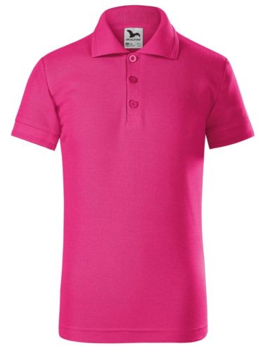 Polokošeľa detská Pique Polo X22 purpurová
