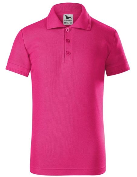 Polokošeľa detská Pique Polo X22 purpurová