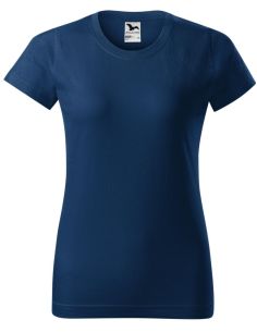 Tričko dámske Basic 134 polnočná modrá 2