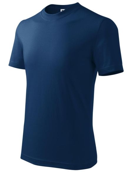 Tričko detské Basic 138 polnočná modrá