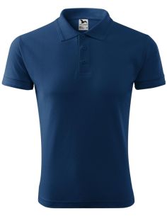 Polokošeľa pánska Pique Polo 203 polnočná modrá 2