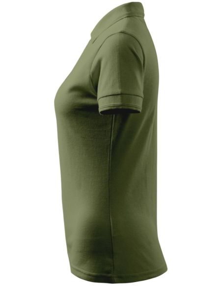 Polokošeľa dámska Pique Polo 210 khaki