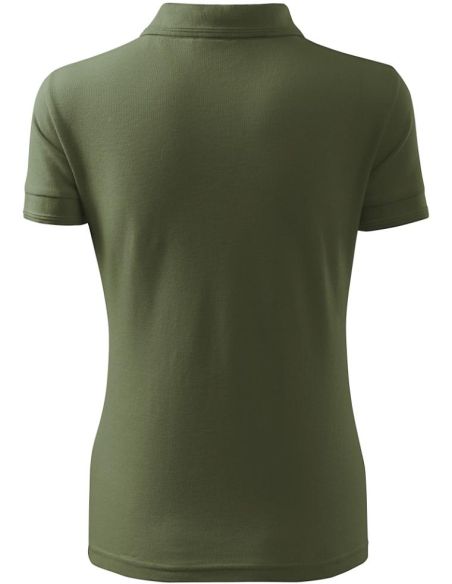 Polokošeľa dámska Pique Polo 210 khaki