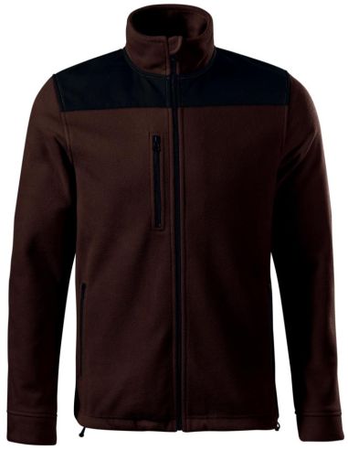 Fleece unisex Effect 530 kávová