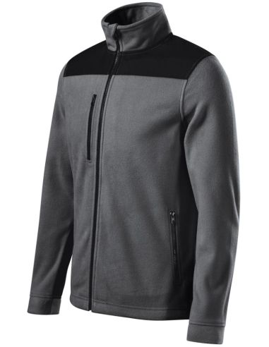 Fleece unisex Effect 530 oceľovo sivá