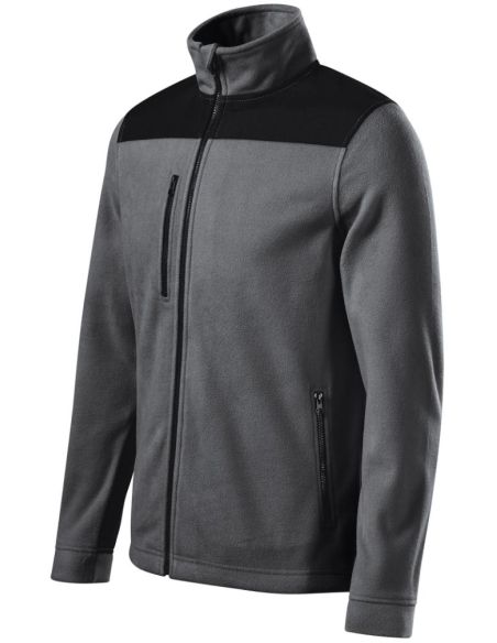 Fleece unisex Effect 530 oceľovo sivá