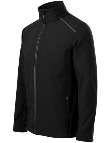 Softshellová bunda pánska Valley 536 čierna