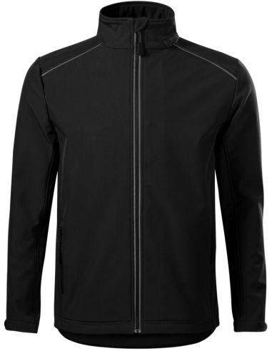 Softshellová bunda pánska Valley 536 čierna
