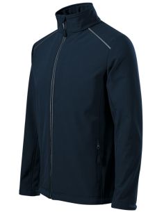 Softshellová bunda pánska Valley 536 tmavomodrá
