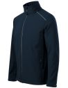 Softshell: 94 % polyester, 6 % elastan
TPU membrána
micro fleece: 100 % polyester
vodeodolnosť 14 000 mm, priedušnosť 2 000 g/m²/24 hod