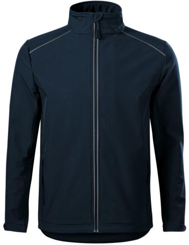 Softshellová bunda pánska Valley 536 tmavomodrá