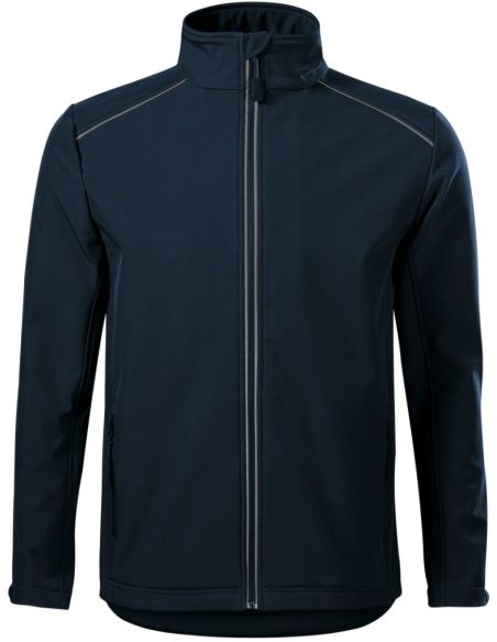 Softshellová bunda pánska Valley 536 tmavomodrá