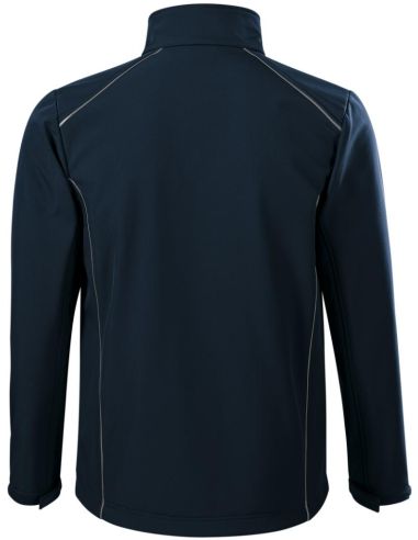 Softshellová bunda pánska Valley 536 tmavomodrá