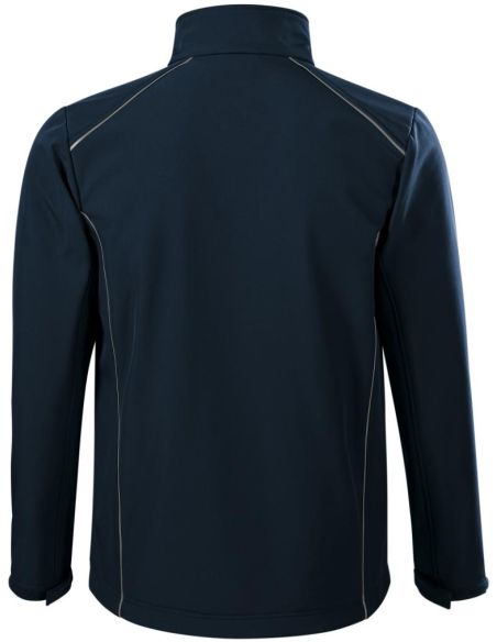 Softshellová bunda pánska Valley 536 tmavomodrá