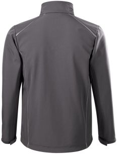 Softshellová bunda pánska Valley 536 oceľovo sivá 2