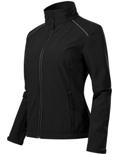 Softshellová bunda dámska Valley 537 čierna