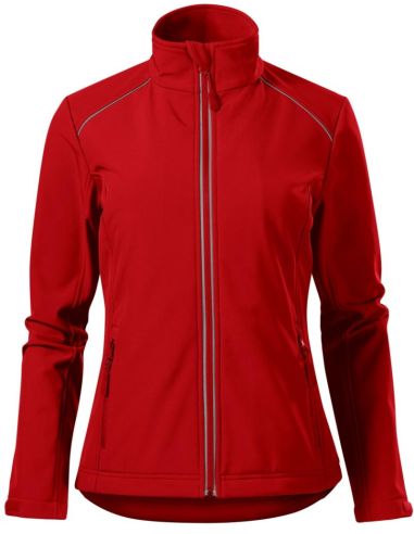 Softshellová bunda dámska Valley 537 červená