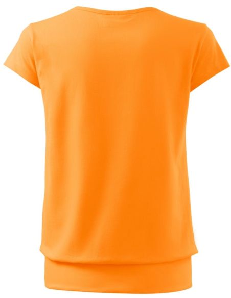Tričko dámske City 120 mandarínková oranžová