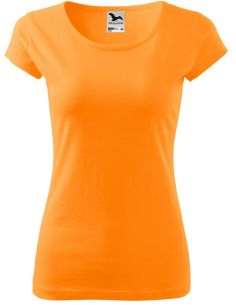 Tričko dámske Pure 122 mandarínková oranžová 2