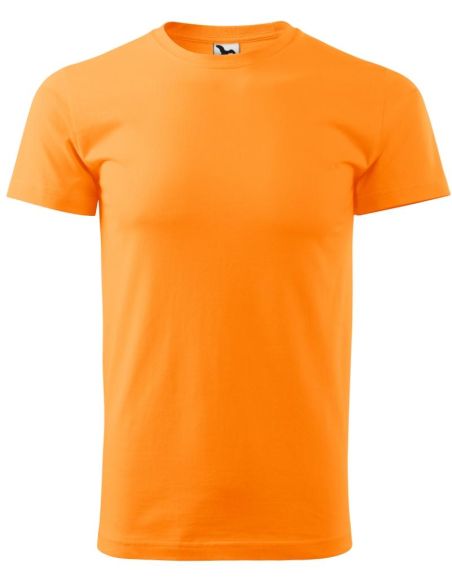Tričko unisex Heavy New 137 mandarínková oranžová