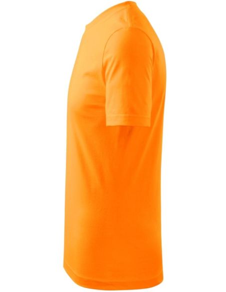 Tričko detské Basic 138 mandarínková oranžová