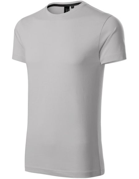 Tričko pánske Exclusive 153 strieborno sivá