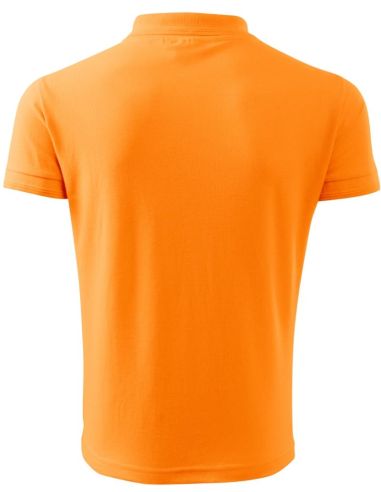 Polokošeľa pánska Pique Polo 203 mandarínková oranžová