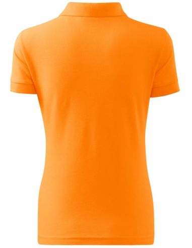 Polokošeľa dámska Cotton 213 mandarínková oranžová