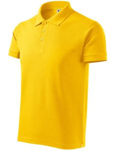 Polokošeľa pánska Cotton Heavy 215 žltá