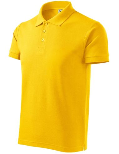 Polokošeľa pánska Cotton Heavy 215 žltá