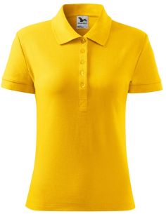 Polokošeľa dámska Cotton Heavy 216 žltá 2