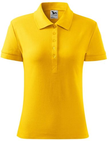 Polokošeľa dámska Cotton Heavy 216 žltá