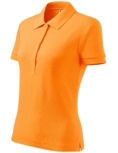 Polokošeľa dámska Cotton Heavy 216 mandarínková oranžová