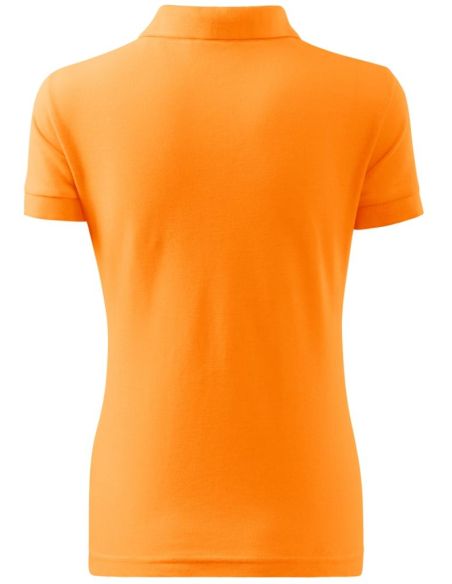 Polokošeľa dámska Cotton Heavy 216 mandarínková oranžová