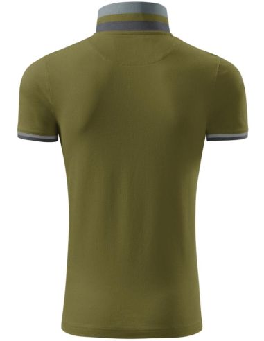 Polokošeľa pánska Collar Up 256 avokádová zelená