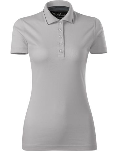 Polokošeľa dámska Grand 269 strieborno sivá