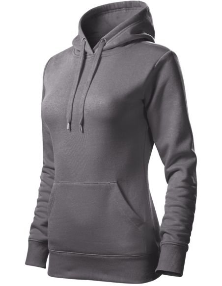 Mikina dámska Cape 414 oceľovo sivá