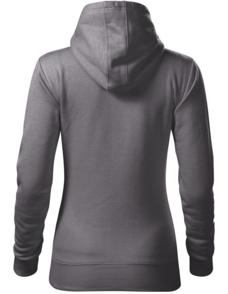 Mikina dámska Cape 414 oceľovo sivá