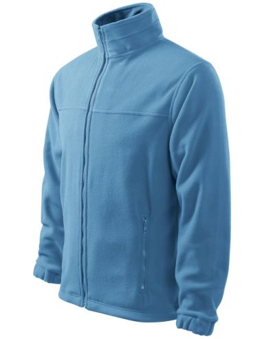 Fleece pánsky Jacket 501 svetlomodrá