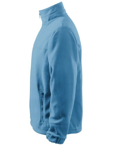 Fleece pánsky Jacket 501 svetlomodrá