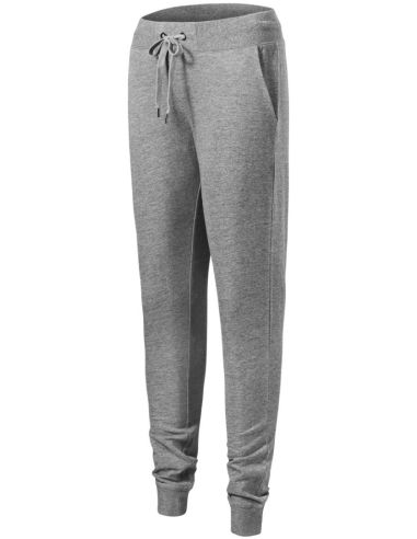 Tepláky dámske Rest 615 tmavosivý melír