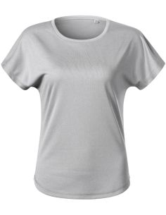 Tričko dámske Chance (GRS) 811 strieborný melír 2