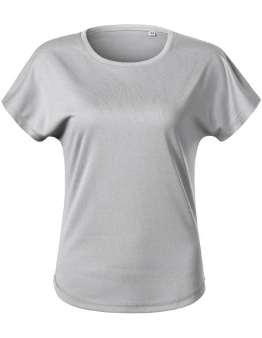 Tričko dámske Chance (GRS) 811 strieborný melír