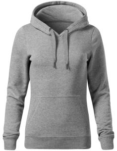Mikina dámska Break 841 tmavosivý melír 2