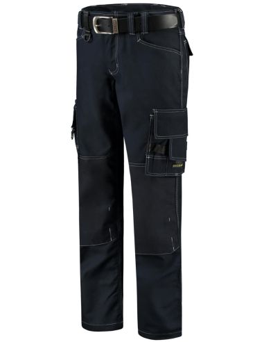 Pracovné nohavice unisex Cordura Canvas Work Pants T61 tmavomodrá