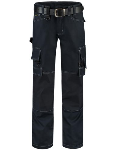 Pracovné nohavice unisex Cordura Canvas Work Pants T61 tmavomodrá
