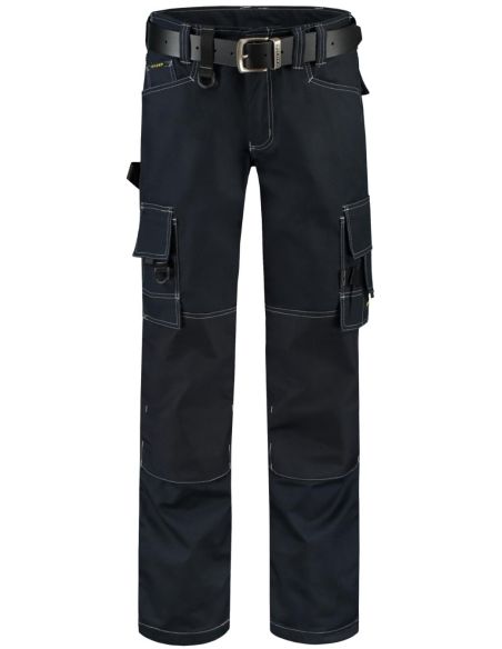 Pracovné nohavice unisex Cordura Canvas Work Pants T61 tmavomodrá