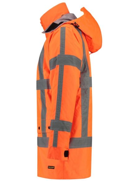 Pracovná bunda unisex RWS Parka T50 fluorescenčná oranžová